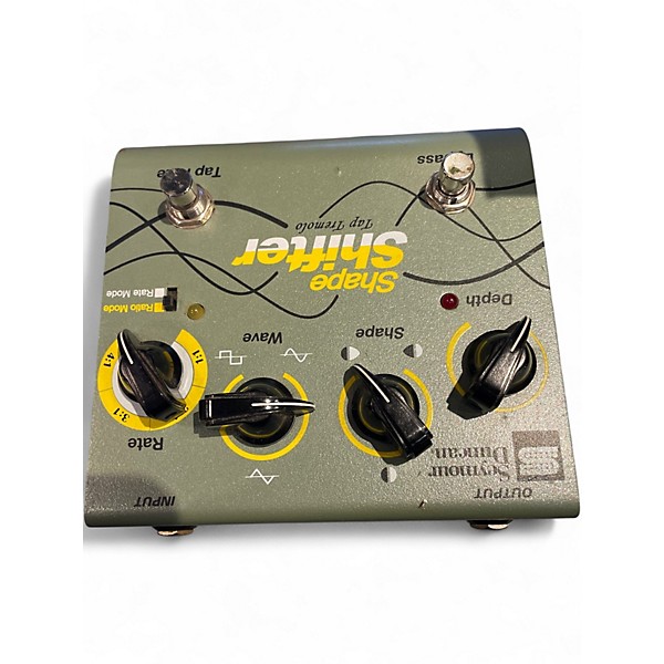 Used Seymour Duncan SFX07 Shape Shift Tap Tremolo Effect Pedal