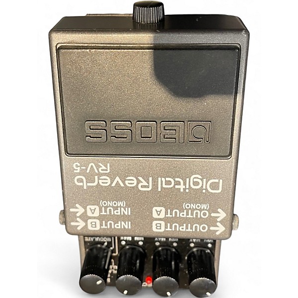 Used BOSS RV5 Digital Reverb Effect Pedal