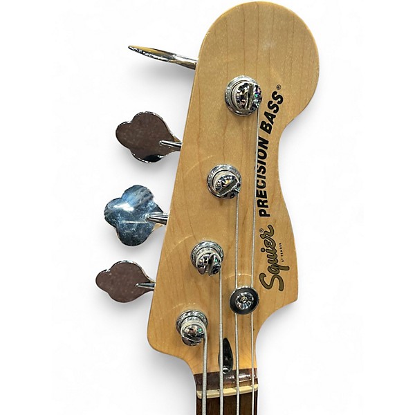 Used Squier Precision Bass BLUE Electric Bass Guitar