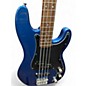 Used Squier Precision Bass BLUE Electric Bass Guitar