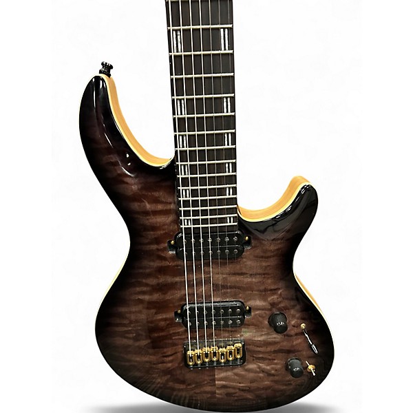 Used ESP LTD JR7 DARK BURST Solid Body Electric Guitar