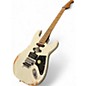 Used EVH Frankie Relic White Solid Body Electric Guitar