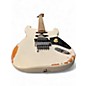 Used EVH Frankie Relic White Solid Body Electric Guitar