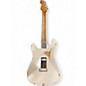 Used EVH Frankie Relic White Solid Body Electric Guitar