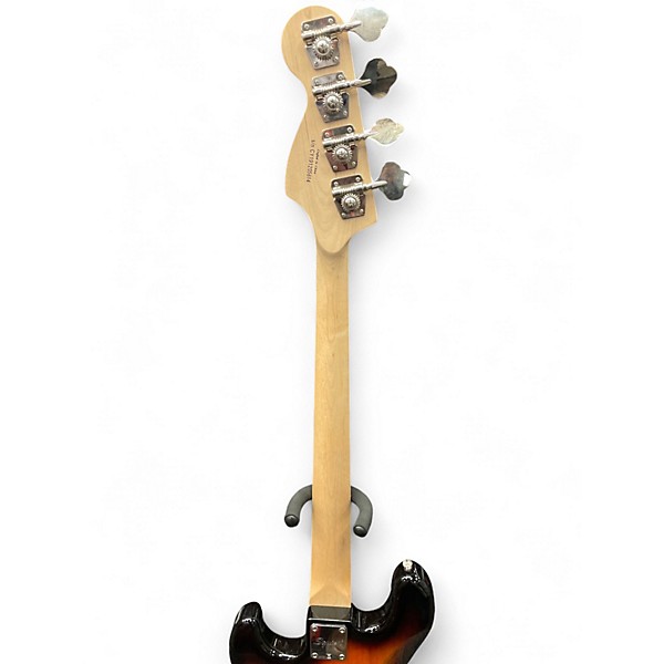 Used Squier Affinity Jazz Bass 2 Color Sunburst Electric Bass Guitar