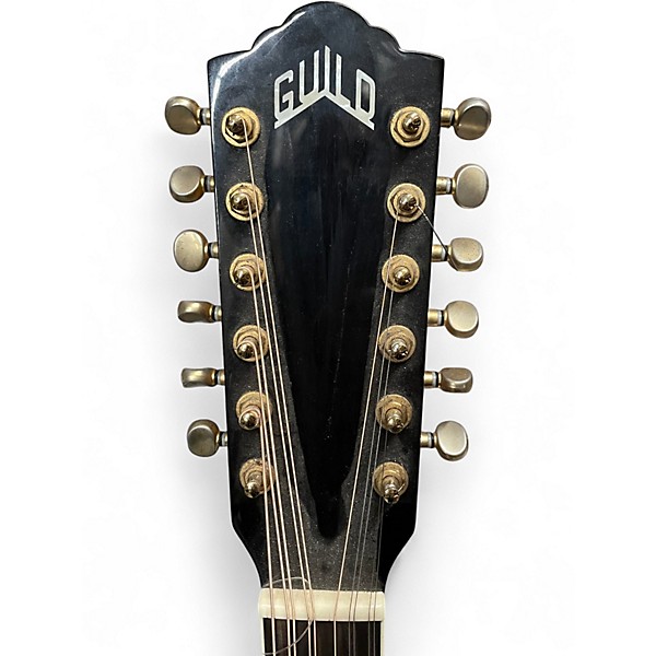 Used Guild F25 12CE Natural 12 String Acoustic Guitar
