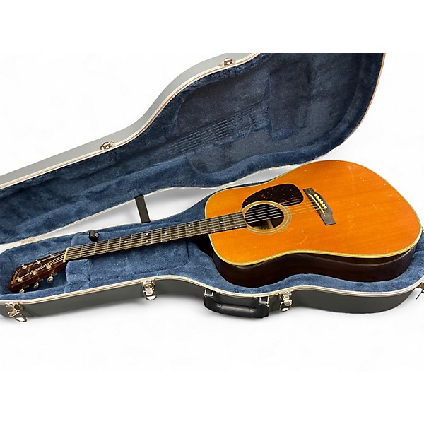 Used Martin Rich Robinson Custom Signature Edition D-28 Vintage Natural Acoustic Guitar