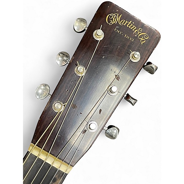 Used Martin Rich Robinson Custom Signature Edition D-28 Vintage Natural Acoustic Guitar