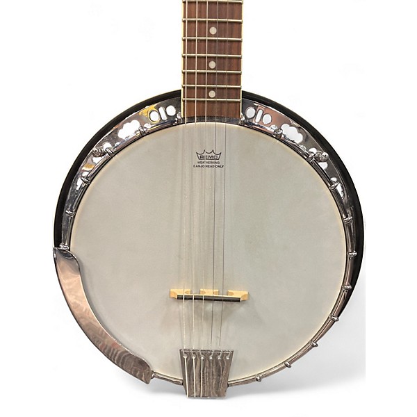 Used Fender Rustler 6 String Natural Banjo