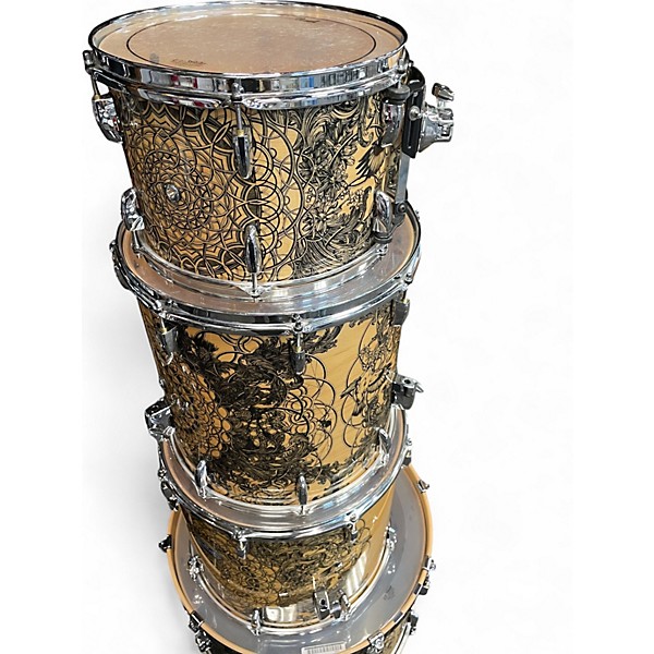 Used Pearl 4 Piece MASTERS COLLECTION KANE AND ABEL Drum Kit