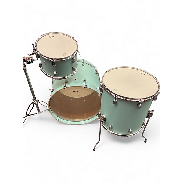 Used Ludwig 3 Piece Neusonic Skyline Blue Drum Kit