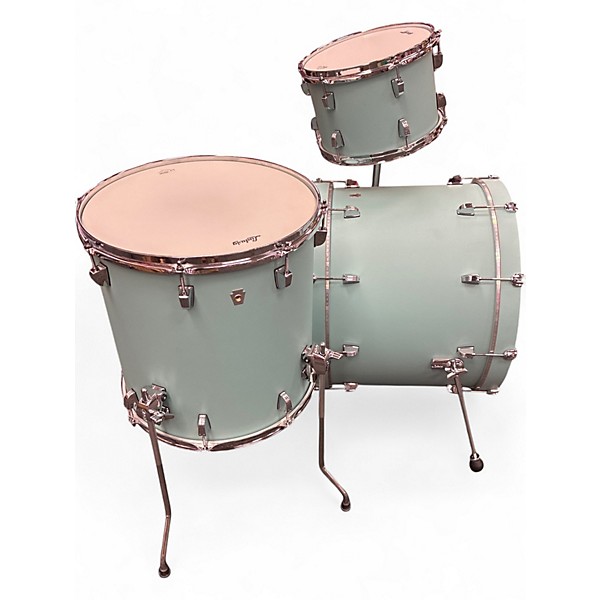 Used Ludwig 3 Piece Neusonic Skyline Blue Drum Kit