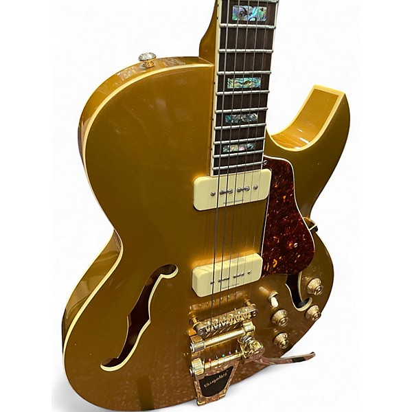 Used Prestige NYSSE GOLD Hollow Body Electric Guitar