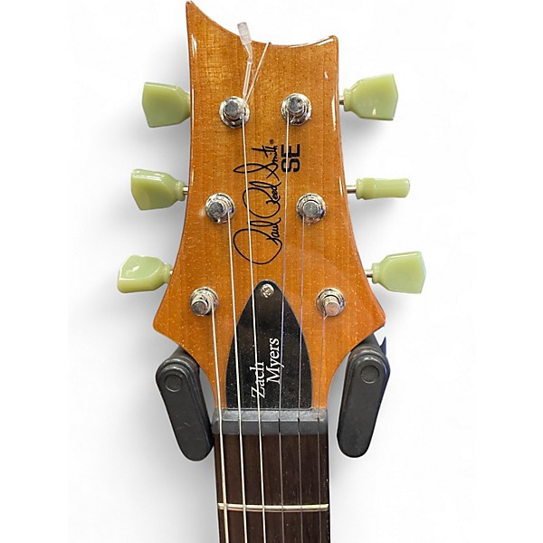 Used PRS Zach Myers Signature SE Trans Green Solid Body Electric Guitar