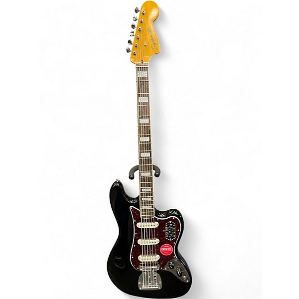 Used Squier CLASSIC VIBE BASS VI Black Electric Bass Guitar