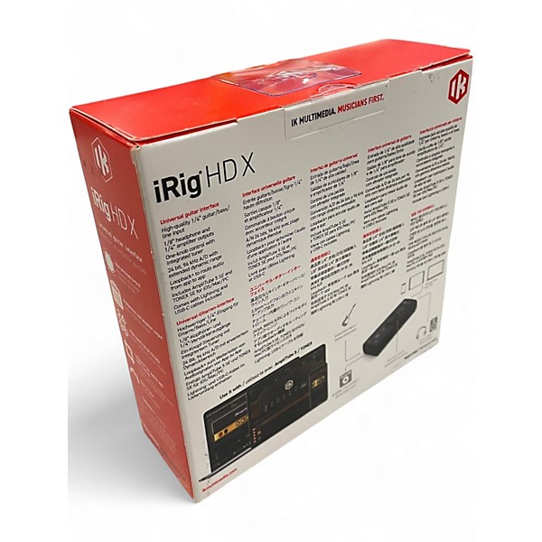 Used IK Multimedia IRIG HD X