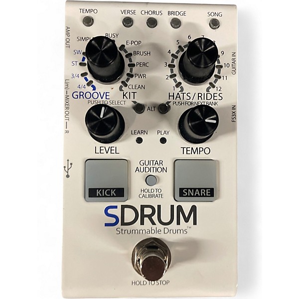 Used DigiTech SDRUM Auto-Drummer Pedal