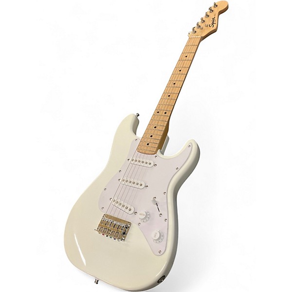 Used Squier Mini Affinity Stratocaster Arctic White Electric Guitar