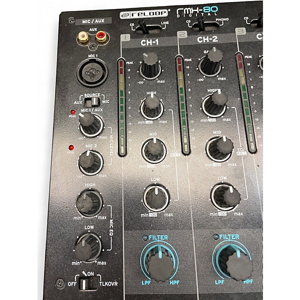 Used Reloop RMX-80 DJ Mixer