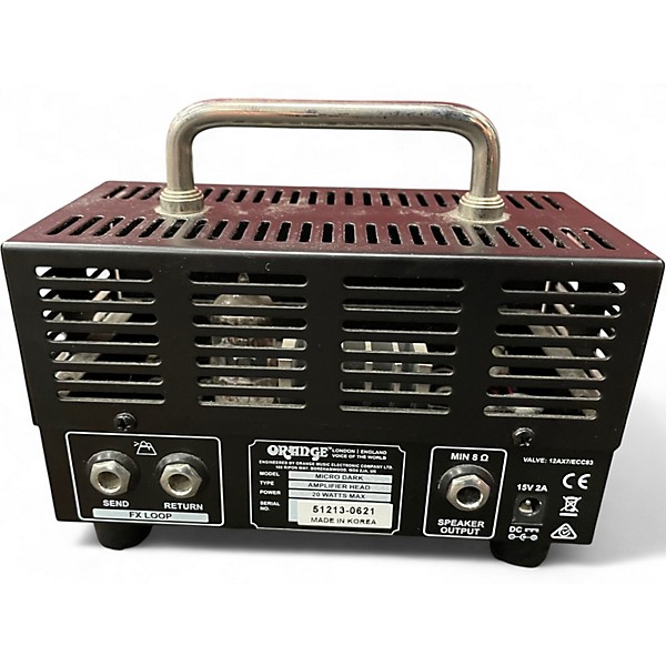 Used Orange Amplifiers Micro Dark 20W Tube Guitar Amp Head