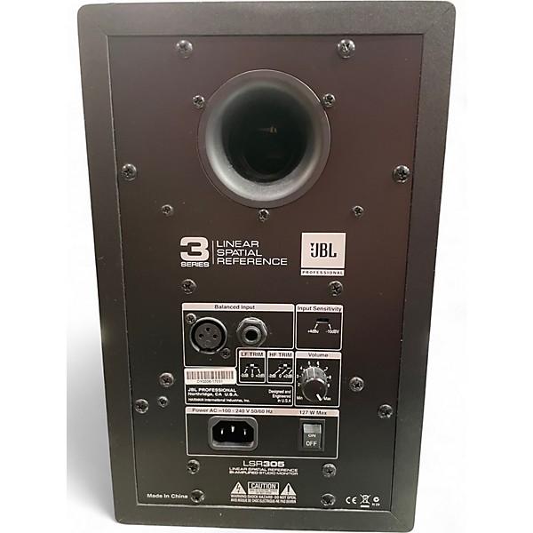 Used JBL LSR305 Pair Powered Monitor