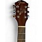 Used Fender fa-135 ce Natural Acoustic Guitar