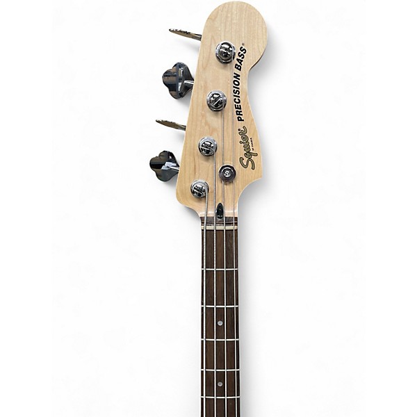 Used Squier Precision Bass Lake Placid Blue Electric Bass Guitar