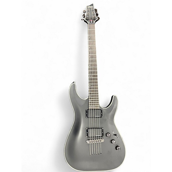 Used Schecter Guitar Research Blackjack SLS C-1 A MATTE BLACK Solid Body Electric Guitar