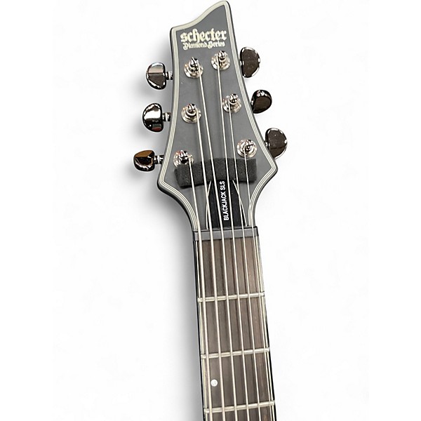 Used Schecter Guitar Research Blackjack SLS C-1 A MATTE BLACK Solid Body Electric Guitar