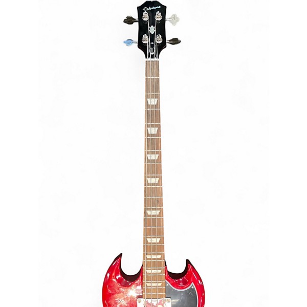 Used Epiphone EB3 Heritage Cherry Electric Bass Guitar