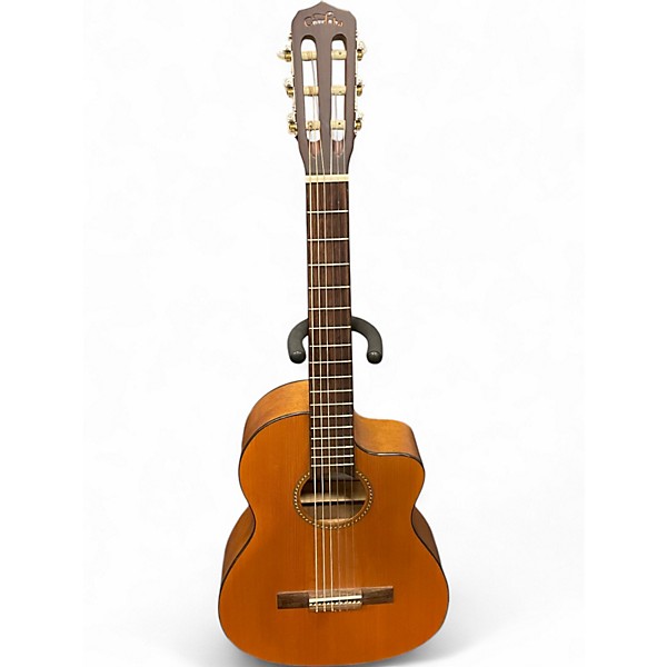 Used Cordoba La Playa Traveler Half-Size Nylon String Natural Classical Acoustic Electric Guitar
