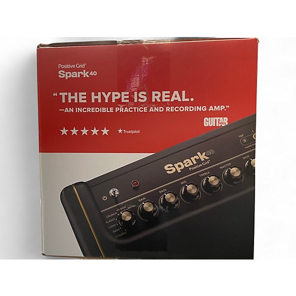 Used Positive Grid Spark 40 Guitar Combo Amp