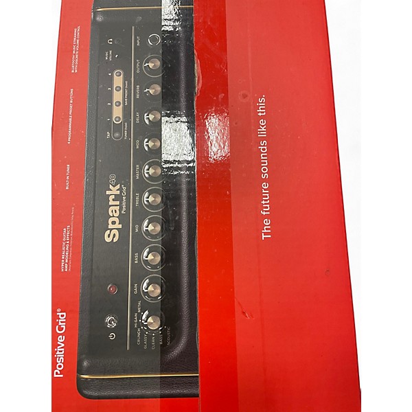 Used Positive Grid Spark 40 Guitar Combo Amp