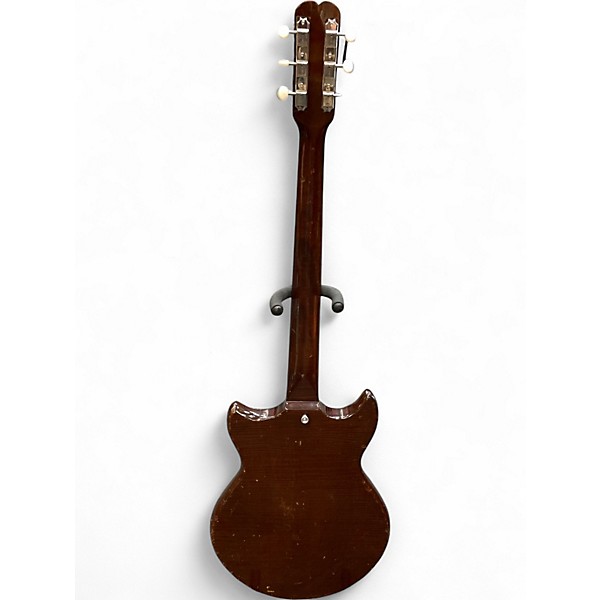 Vintage 1960s Epiphone Olympic Sunburst Solid Body Electric Guitar