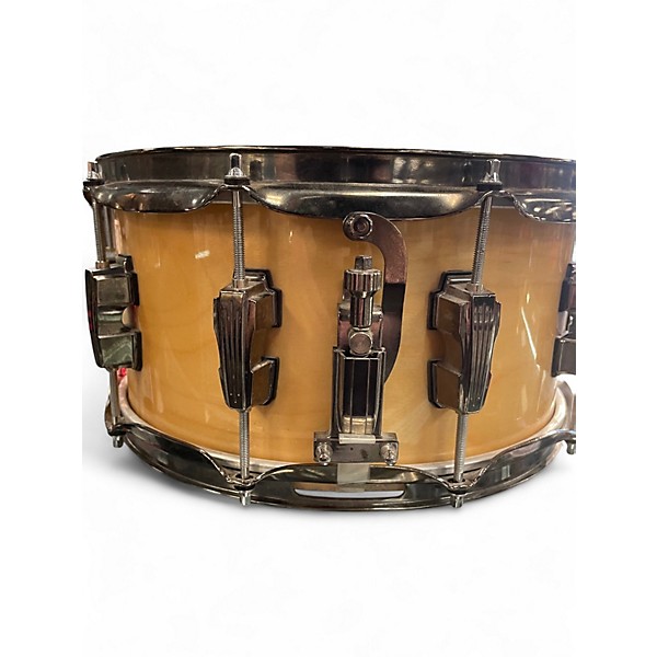 Used Ludwig 13X6.5 Epic Snare natural woof Drum