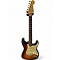 Used 2000s Fender American Deluxe Stratocaster 3 Color Sunburst Solid Body Electric Guitar thumbnail