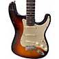Used 2000s Fender American Deluxe Stratocaster 3 Color Sunburst Solid Body Electric Guitar