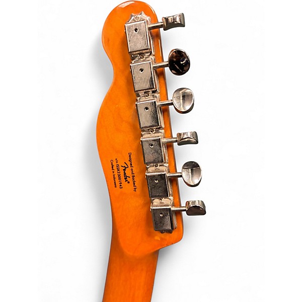 Used Squier Classic Vibe Baritone Custom Telecaster Black Baritone Guitars