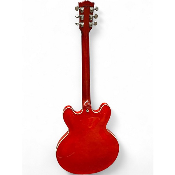 Used Gibson ES335 Cherry Hollow Body Electric Guitar
