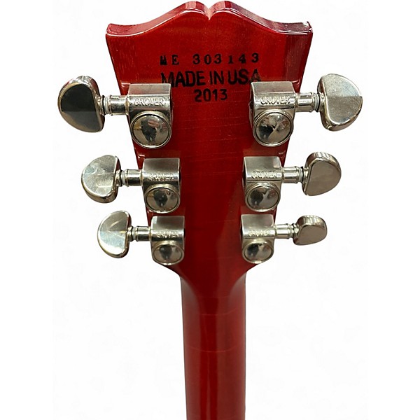 Used Gibson ES335 Cherry Hollow Body Electric Guitar