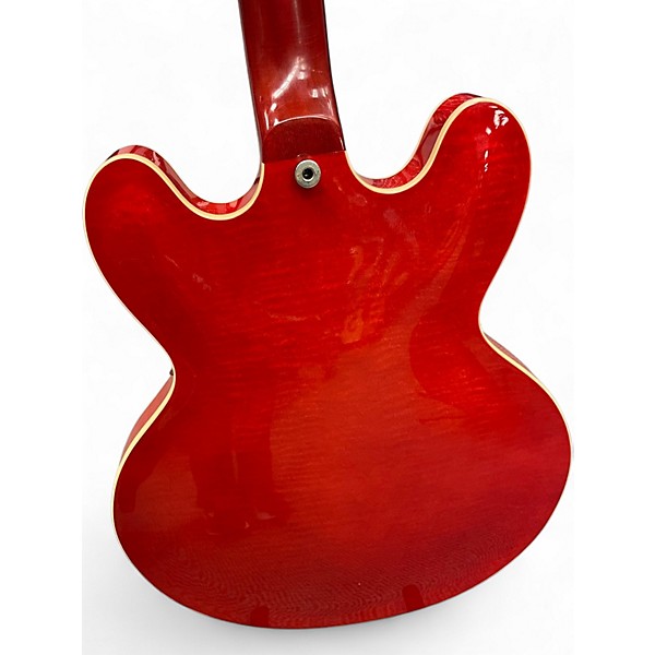 Used Gibson ES335 Cherry Hollow Body Electric Guitar