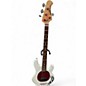 Used Ernie Ball Music Man STINGRAY H SLO SPECIAL WHITE Electric Bass Guitar