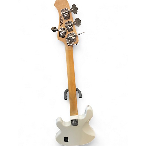 Used Ernie Ball Music Man STINGRAY H SLO SPECIAL WHITE Electric Bass Guitar