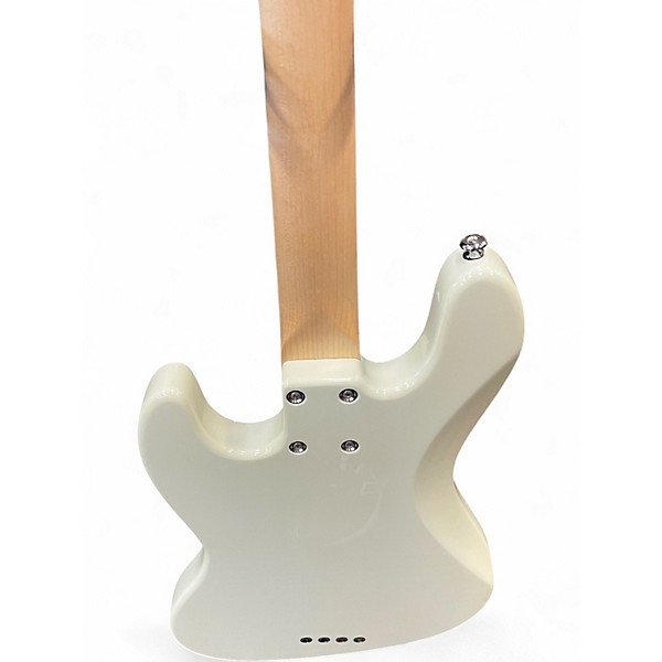 Used Lakland USA Series 44-60 WHITE Electric Bass Guitar