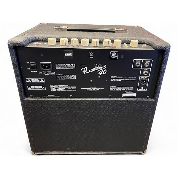 Used Fender Rumble 40 V3 Bass Combo Amp