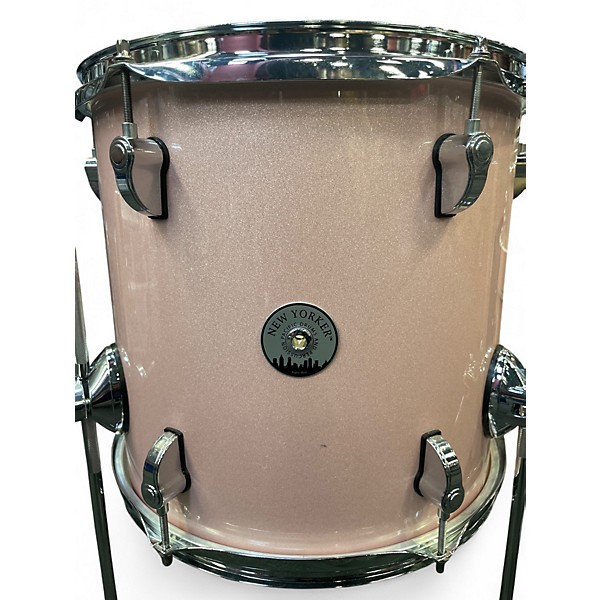Used Pdp  4 Piece New Yorker Shell Pink Drum Kit