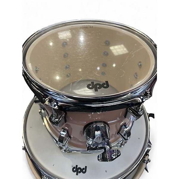 Used Pdp  4 Piece New Yorker Shell Pink Drum Kit