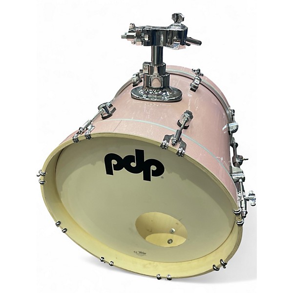 Used Pdp  4 Piece New Yorker Shell Pink Drum Kit