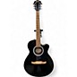 Used Fender FA135CE Concert Black Acoustic Electric Guitar thumbnail