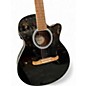 Used Fender FA135CE Concert Black Acoustic Electric Guitar
